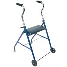 Walker with Wheels and Seat 