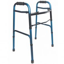 Adjustable Aluminum Walker - Green