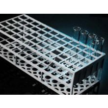 Test Tube Rack 60 Place 17 mm Tube Size White 2-3/4 X 3-7/8 X 9-2/5 Inch 1042139