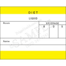 Diet Card 1584