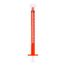 SOL-M 10ml Oral Dispensing Syringe Amber w/Tip Cap