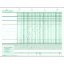 Medication Sheet Form