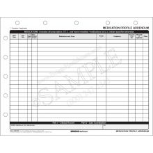 Medication Profile Addendum Form