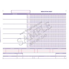 Accu-Care Clinical Software Medication Sheet Form