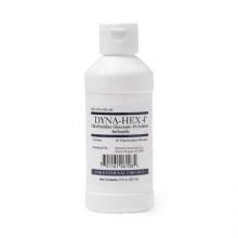 Surgical Scrub Solution Dyna-Hex 4 8 oz. Bottle 4% Strength CHG NonSterile