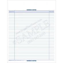 Nurse's Notes for use with Addressograph A-135
