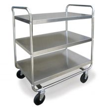 CART, UTIL, CHRM, 500LB, 3SHLF, 23X36X40-1/8